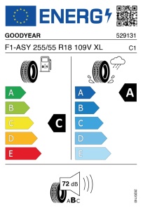 Goodyear 255/55 R18 109V Eagle F1 Asymmetric SUV (*) - Img 3