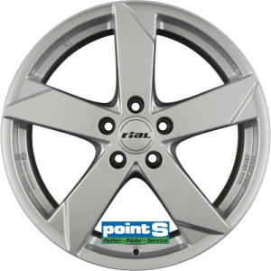 RIAL KODIAK 5.5X14 4X100 ET35 54.1 POLAR-SILVER KBA-51270 M+S