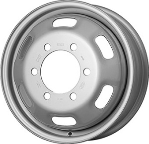 5,0X16 MW STEEL 16072 6/170 ET109 CH130,1 - Silver