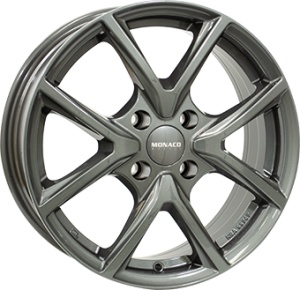 6,5X16 MONACO WHEELS CL2 4/108 ET32 CH65,1 - Anthracite Dark