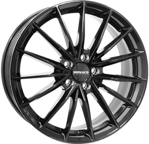 7,5X18 MONACO WHEELS GP14 5/112 ET45 CH66,6 - Gloss Black