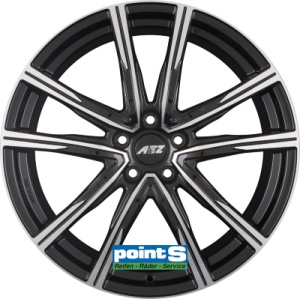 AEZ MONTREAL BP 7X18 5X100 ET51 57.1 SCHWARZ GLŽNZEND/FRONTPOLIERT. ECE