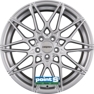 CARMANI 18 8X18 5X120 ET35 72.6 WHITE SILVER