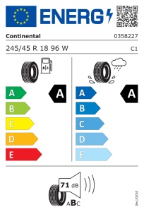 Continental 245/45 R18 96W EcoContact 6 - Img 3