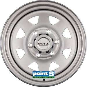 DOTZ DAKAR 7X16 6X139.7 ET30 67.0 SILBER