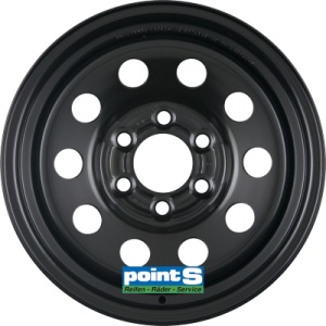 DOTZ MODULAR 8X16 6X130 ET37 84.0 SCHWARZ GLŽNZEND