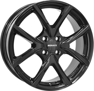 7,0X17 MONACO WHEELS CL2 4/100 ET40 CH63,3 - Gloss Black