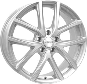 7,0X17 MONACO WHEELS CL2 5/108 ET45 CH63,4 - Silver