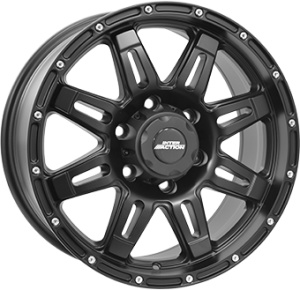 8,0X17 IA GRABBER 6/139,7 ET40 CH67,1 - Dull Black
