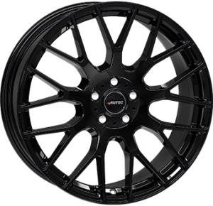 8,0X19 AUTEC NIMAH 5/108 ET43 CH70 - Gloss Black
