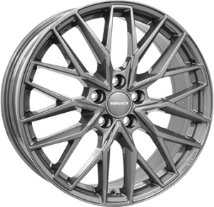 8,0X19 MONACO WHEELS GPX 5/112 ET45 CH57,1 - Gloss Gray
