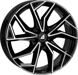 ALUTEC ADX.02 9X20 5X112 ET24 66.6 DIAMOND-BLACK FRONTPOLISHED KBA-54436 M+S