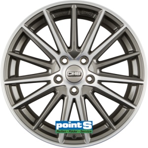CMS C23 7.5X17 5X114.3 ET48 67.2R DIAMOND GREY GLOSS KBA-51514 M+S