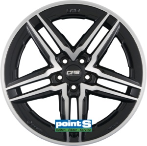 CMS C29-AERO 8X19 5X108 ET55 63.4 DIAMOND BLACK GLOSS KBA-53752 M+S