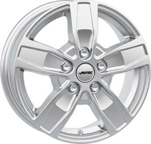6,0X15 AUTEC QUANTRO 5/130 ET60 CH84,1 - Silver