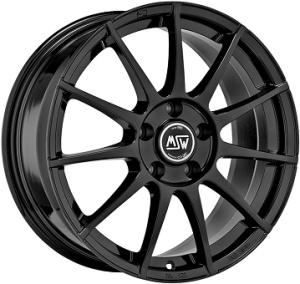 6,0X15 MSW MSW85 5/112 ET47 CH57,1 - Gloss Black