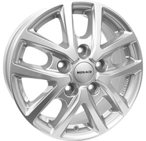 6,5X16 MONACO WHEELS CL2T 5/118 ET66 CH71,1 - Silver
