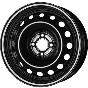 6,5X16 MW STEEL 16193 4/100 ET40 CH60,1 - Black