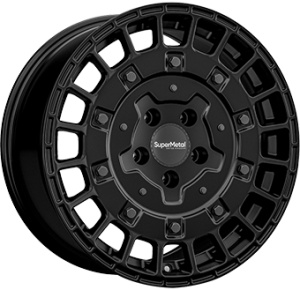 6,5X16 SUPERMETAL RIG 6/130 ET54 CH84,1 - Dull Black