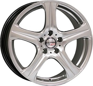 7,0X17 CESAM SPORT INDY 4/100 ET35 CH73,1 - Hyper Silver