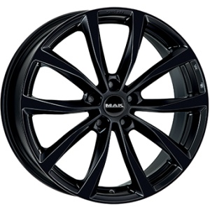 7,5X20 MAK WOLF 5/112 ET44 CH57,1 - Gloss Black