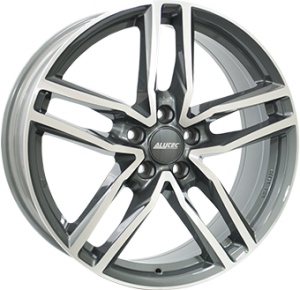 8,5X20 ALUTEC IKENU 5/108 ET42 CH65,1 - Anthracite / Polish
