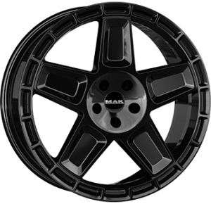 9,0X20 MAK TREK 6/139,7 ET19 CH78,1 - Gloss Black