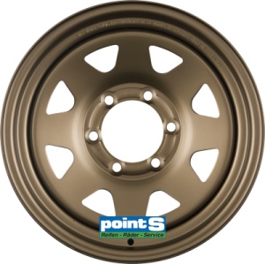 DOTZ DAKAR 7X16 5X165.1 ET08 122.0 BRONZE