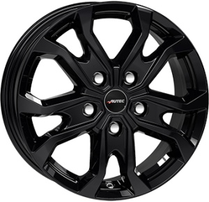 6,5X16 AUTEC KISO 5/118 ET66 CH71,1 - Gloss Black