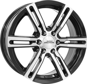 7,0X16 IA KARGIN 6-SP 6/130 ET50 CH84,1 - Gloss Black / Polished
