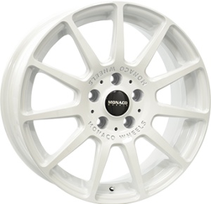 7,0X17 MONACO WHEELS RALLYE 4/108 ET25 65,1 - White