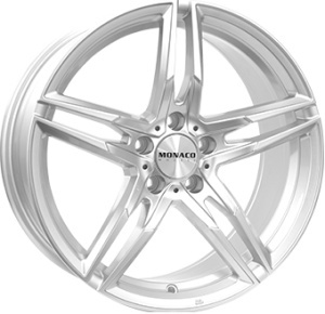 8,0X18 MONACO WHEELS GP1 5/112 ET45 CH66,5 - Silver