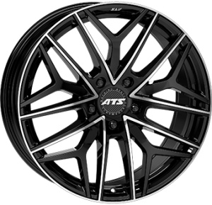 8,5X20 ATS PASSION 5/130 ET20 CH84,1 - Gloss Black / Polished