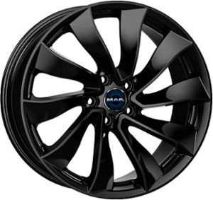 9,5X19 MAK SOLAR 5/114,3 ET45 CH64,1 - Gloss Black