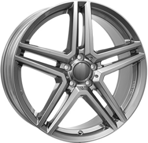9,5X19 RIAL M10 5/112 ET25 CH66,6 - Gloss Gray