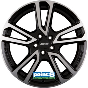 ALUTEC TORMENTA 8X19 5X108 ET55 63.4 DIAMOND-BLACK FRONTPOLISHED KBA-52822 M+S