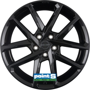 BORBET N 6.5X16 4X108 ET32 72.5 BLACK GLOSSY KBA-54919 M+S 498017