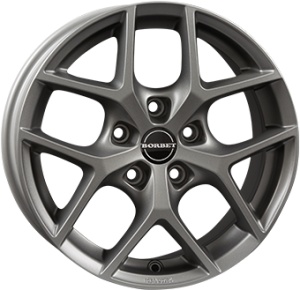 BORBET Y 7X17 5X108 ET42 72.5 TITAN MATT KBA-53364 M+S 497332