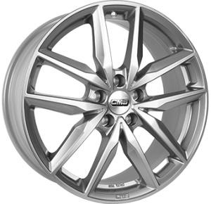 CMS C28 7.5X19 5X108 ET46 65.1 RACING SILVER KBA-52368 M+S