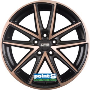 CMS C30 8X18 5X114.3 ET45 66.1 DIAMOND BLACK COPPER KBA-52836 M+S