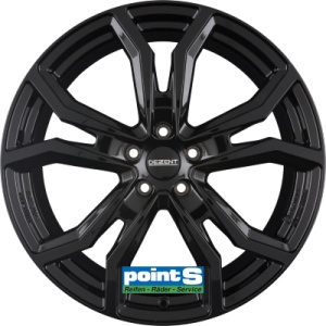 DEZENT TV BL 8X19 5X120 ET48 72.6 SCHWARZ GLŽNZEND