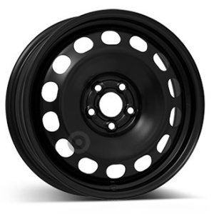 SF VW/AUDI/S 6X16 ET45 5/100 BLACK 6955 166601 VO516040 16252 R1-2034