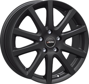 6,5X16 AUTEC SKANDIC 4/100 ET37 CH60,1 - Dull Black
