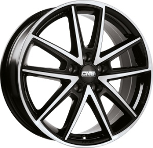 8,0X18 CMS C30 5/114,3 ET45 CH66,1 - Gloss Black / Polished