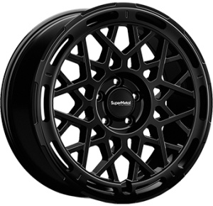 8,0X18 SUPERMETAL CAGE 6/120 ET44 CH74,6 - Dull Black