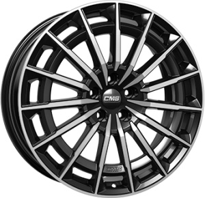 8,5X20 CMS C38 5/108 ET45 CH63,4 - Gloss Black / Polished