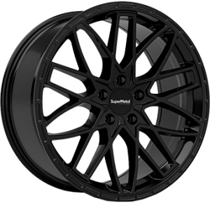 9,0X20 SUPERMETAL VANE 5/120 ET45 CH65,1 - Gloss Black