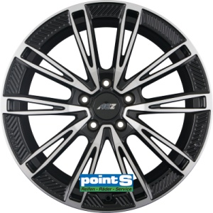 AEZ ALASKA BP 9X20 5X130 ET54 71.6 SCHWARZ GLŽNZEND/FRONTPOLIERT. ECE