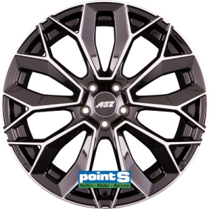 AEZ LEIPZIG BP 9.5X21 5X130 ET43 71.6 SCHWARZ GLŽNZEND/FRONTPOLIERT