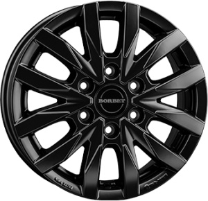 BORBET CW6 6.5X16 6X120 ET50 74.6 BLACK MATT KBA-55743 M+S 498253